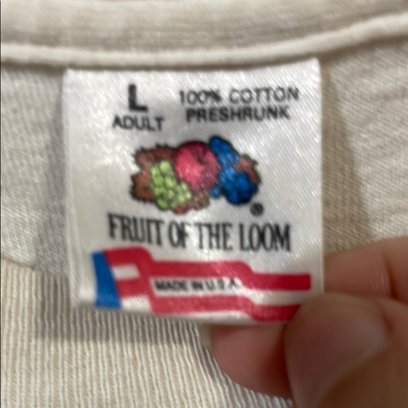 Vintage 90s single stitch Memphis Blues Graphic T-Shirt - Cream - Picture 2 of 5